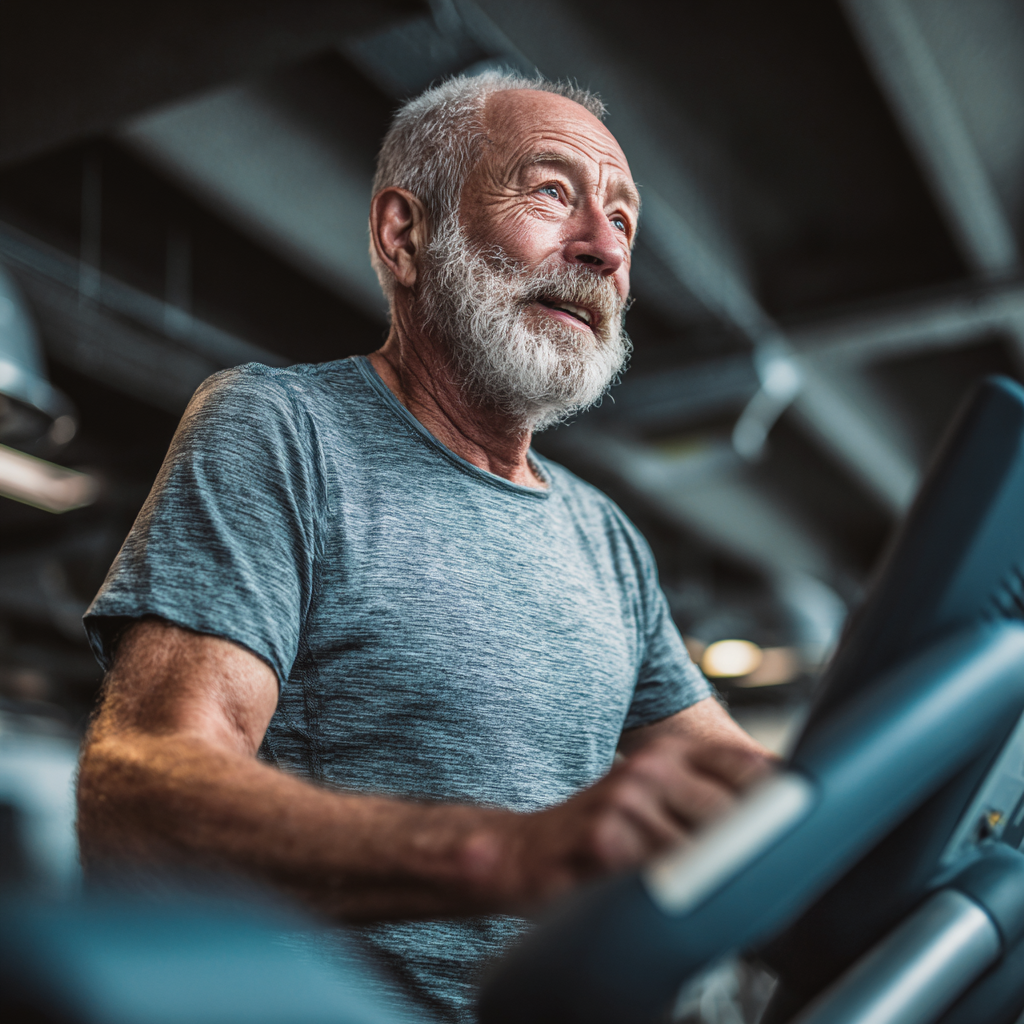 Older adults maintaining consistent daily wellness routines
